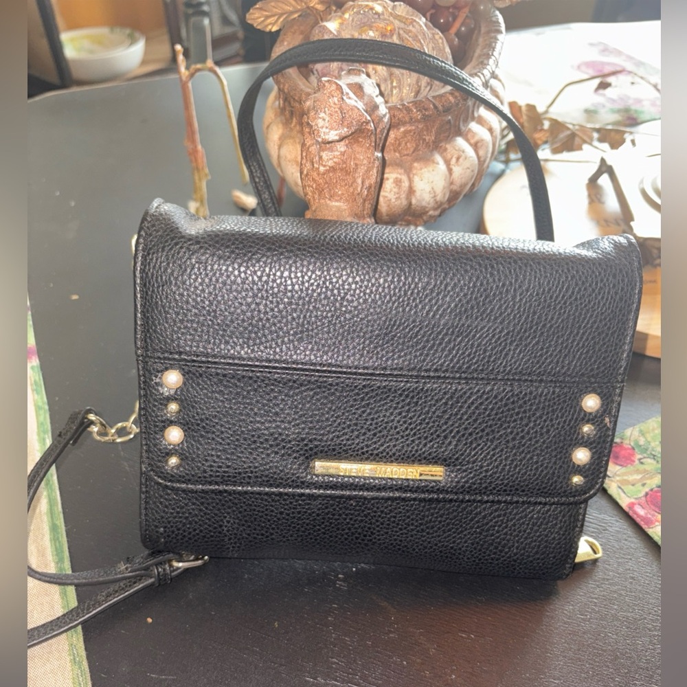 Steve Madden Black Crossbody Bag